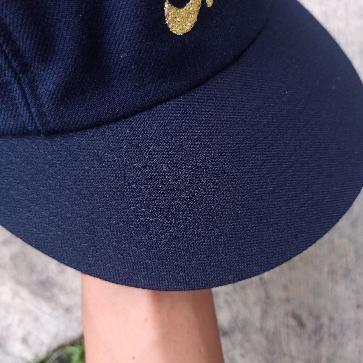 Asics × Hat Club × Vintage Sick.. initial M fitted hat with leather inner Size ONE SIZE - 9 Thumbnail