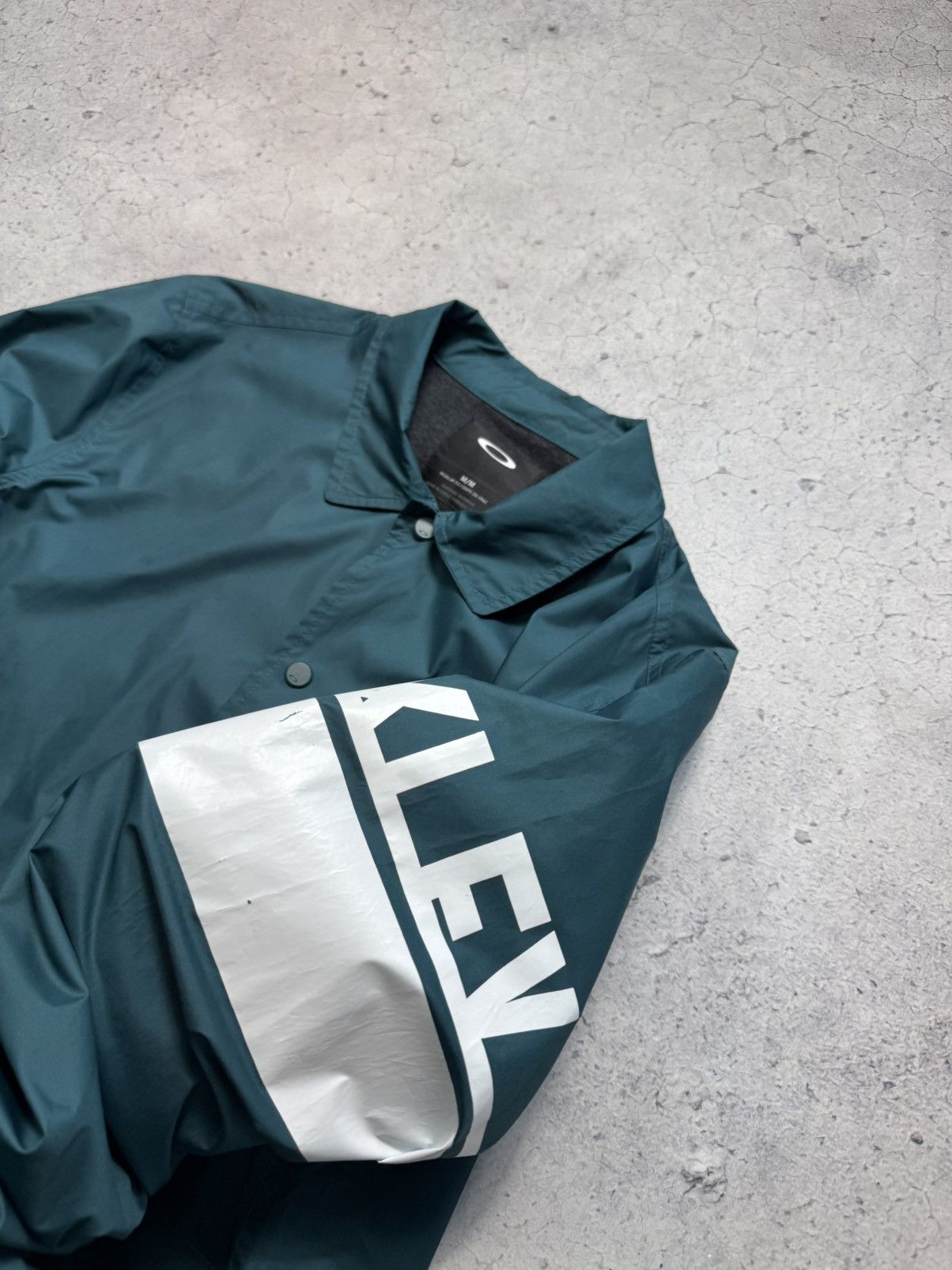 Oakley Oakley Nylon Overshot Coat Jacket Big Logo Size US M / EU 48-50 / 2 - 8 Thumbnail