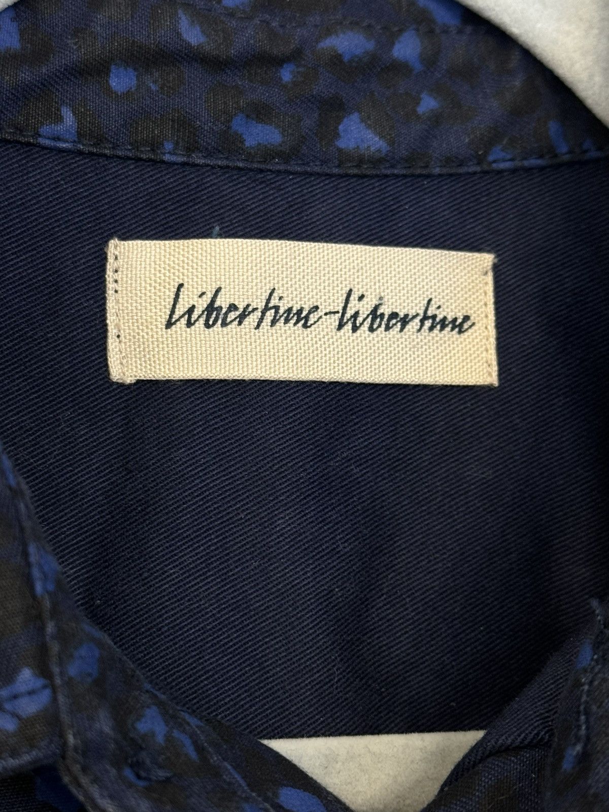 Libertine-Libertine Libertine Libertine overshirt jacket navy howl over shirt Size US M / EU 48-50 / 2 - 4 Thumbnail