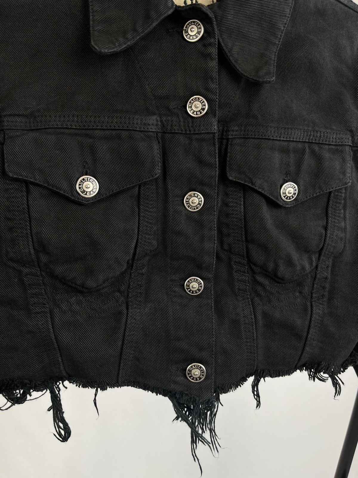 Jean Paul Gaultier Jean Paul Gaultier denim cropped jacket Size S / US 4 / IT 40 - 3 Thumbnail