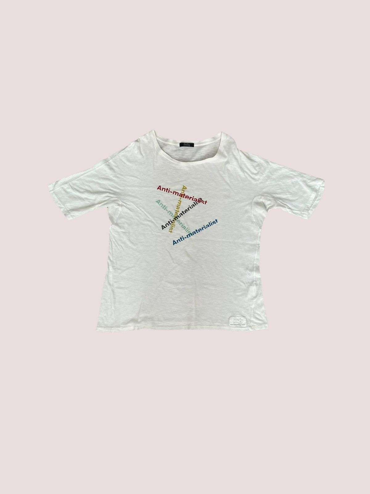 Undercover Undercover Anti-Materialist Graphic Tee Jun Takahashi Size US L / EU 52-54 / 3 - 1 Thumbnail