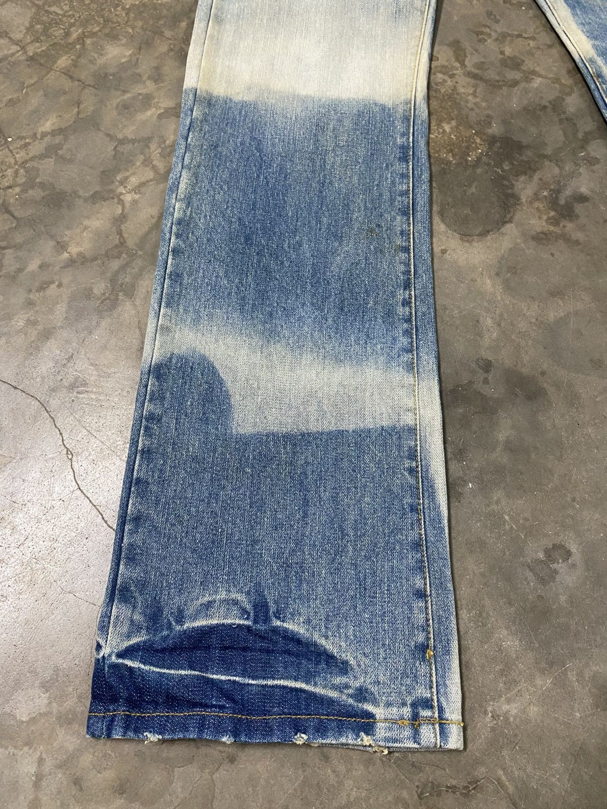 Hysteric Glamour × If Six Was Nine × Japanese Brand Flare Jeans Japan Limited Distressed Vintage act190 Size US 32 / EU 48 - 10 Thumbnail