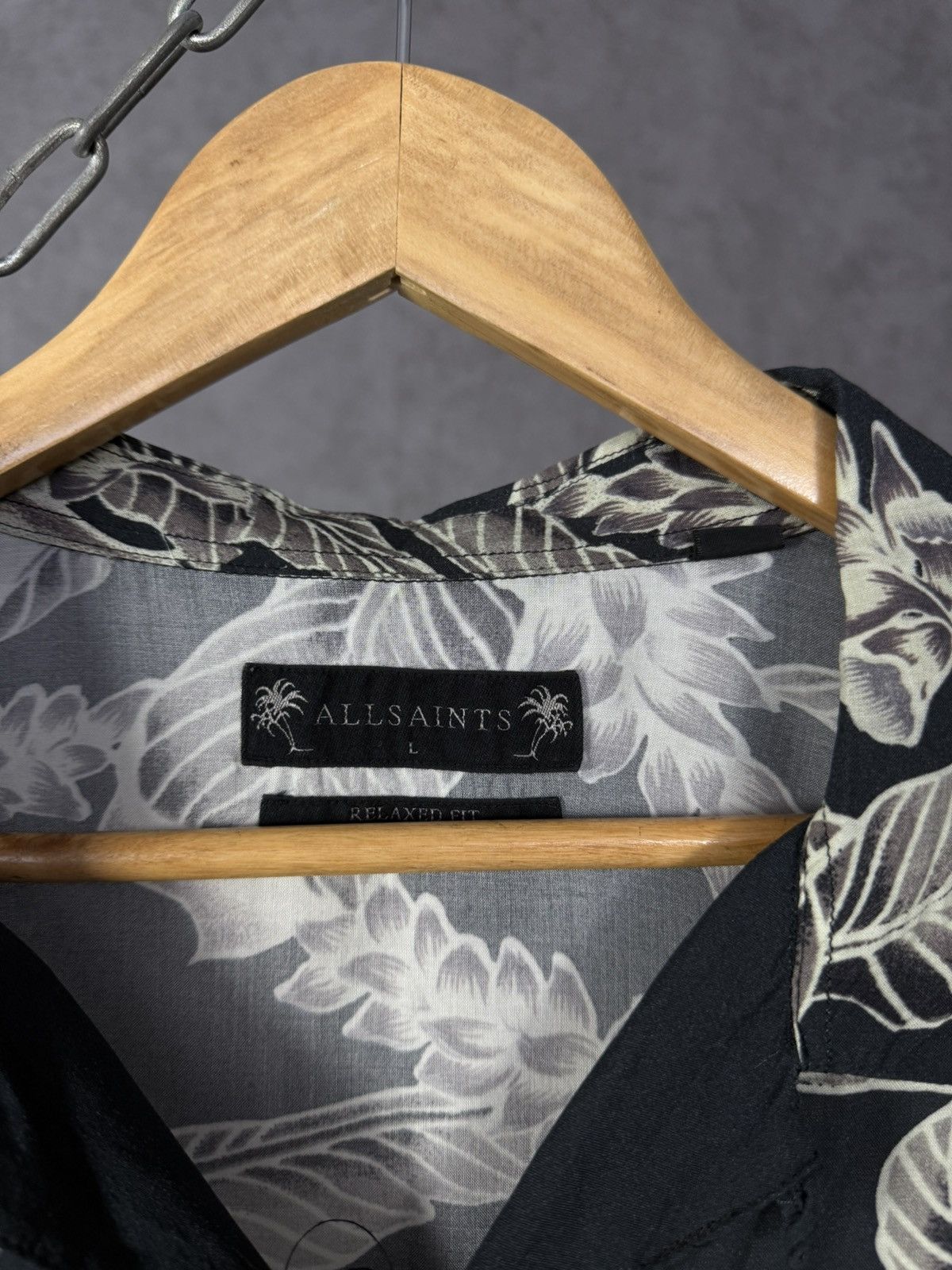 Allsaints Allsaints designer relaxed fit Hawaiian crazy art shirt Size US L / EU 52-54 / 3 - 4 Thumbnail