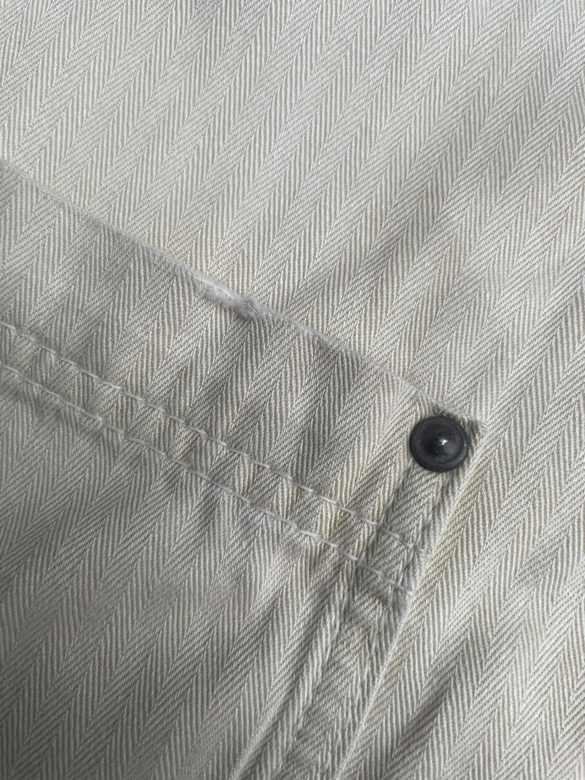 Japanese Brand Takeo Kikuchi Herringbone Twill Chore Jacket Size US M / EU 48-50 / 2 - 14 Thumbnail