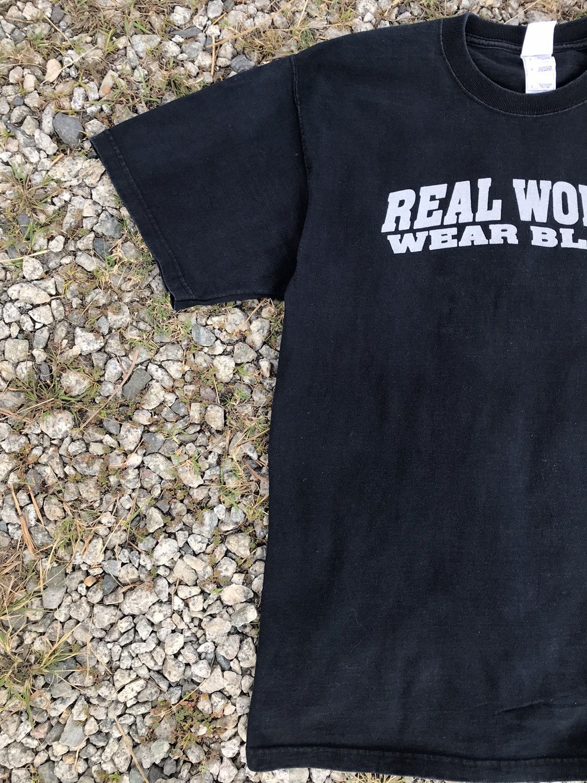 NFL Vintage Raiders Real Women Wear Black Tee Size US L / EU 52-54 / 3 - 3 Thumbnail