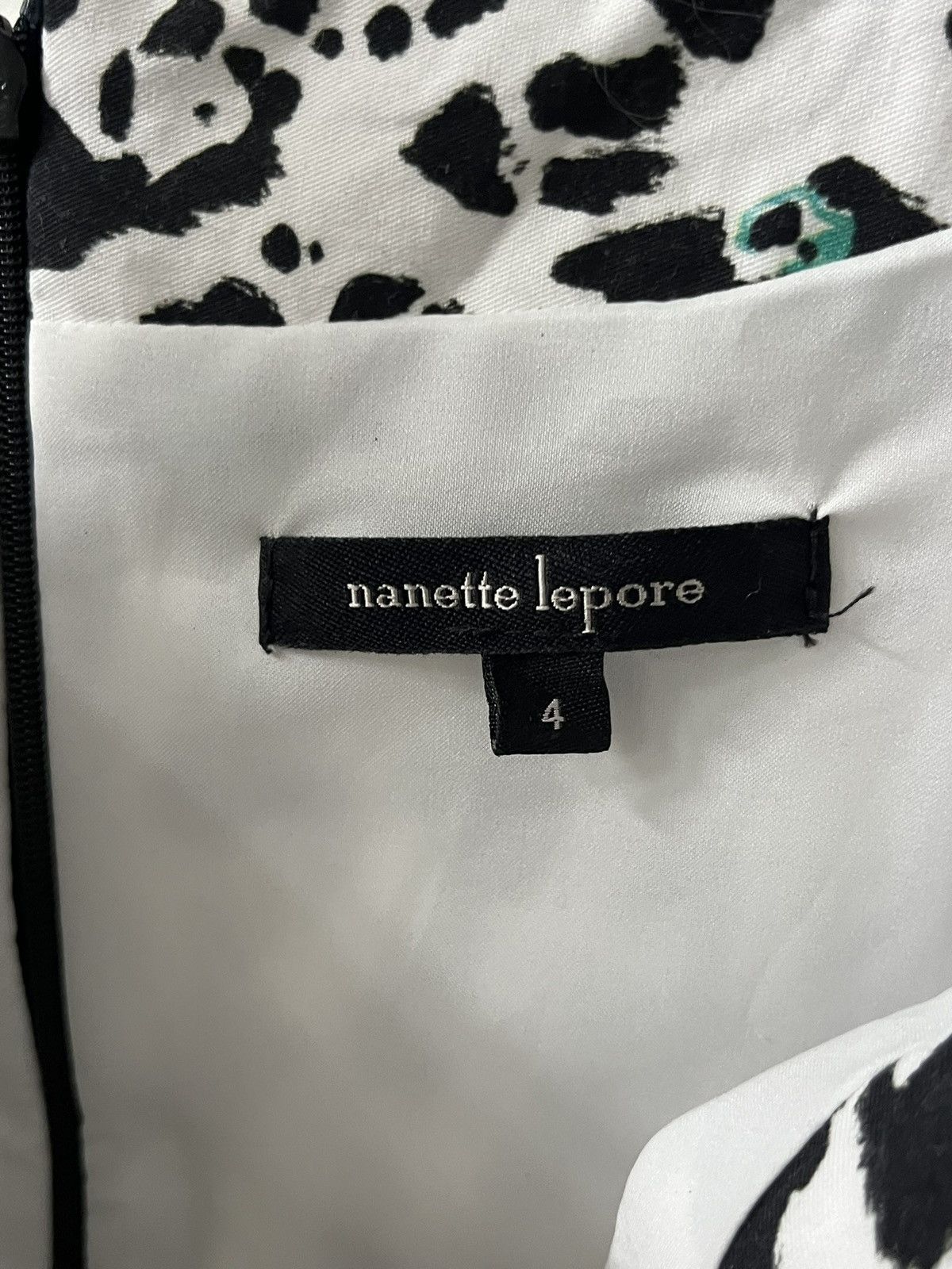 Nanette Lepore Vintage Nanette Lepore Leopard Print Dress Size S / US 4 / IT 40 - 5 Thumbnail