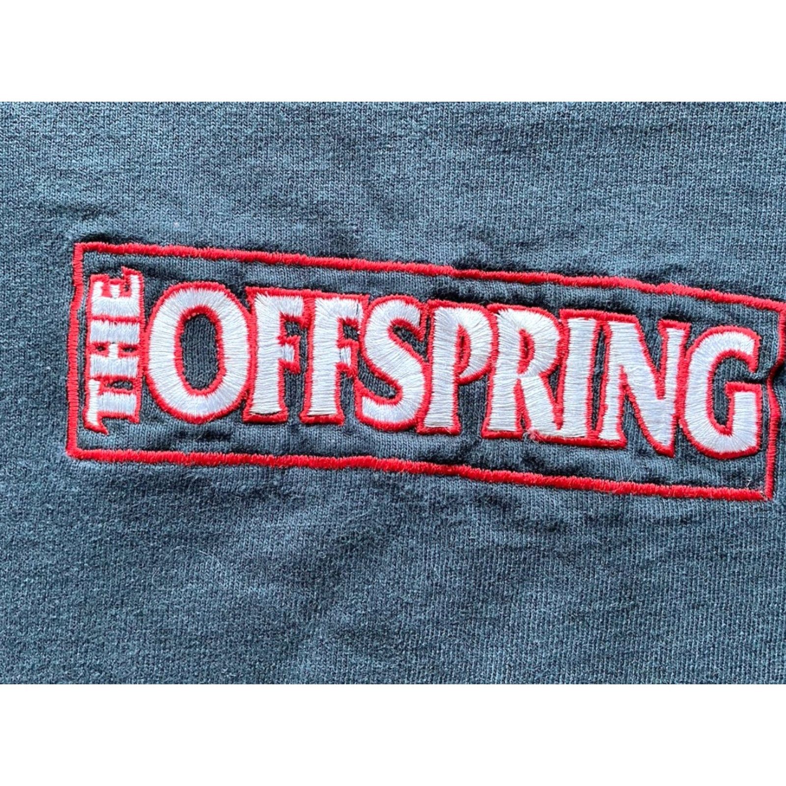 Vintage VINTAGE Cotton Deluxe Long Sleeve Shirt Mens XL Black USA Made The Offspring Band 90s Rock Mens Shirt Size US XL / EU 56 / 4 - 2 Thumbnail