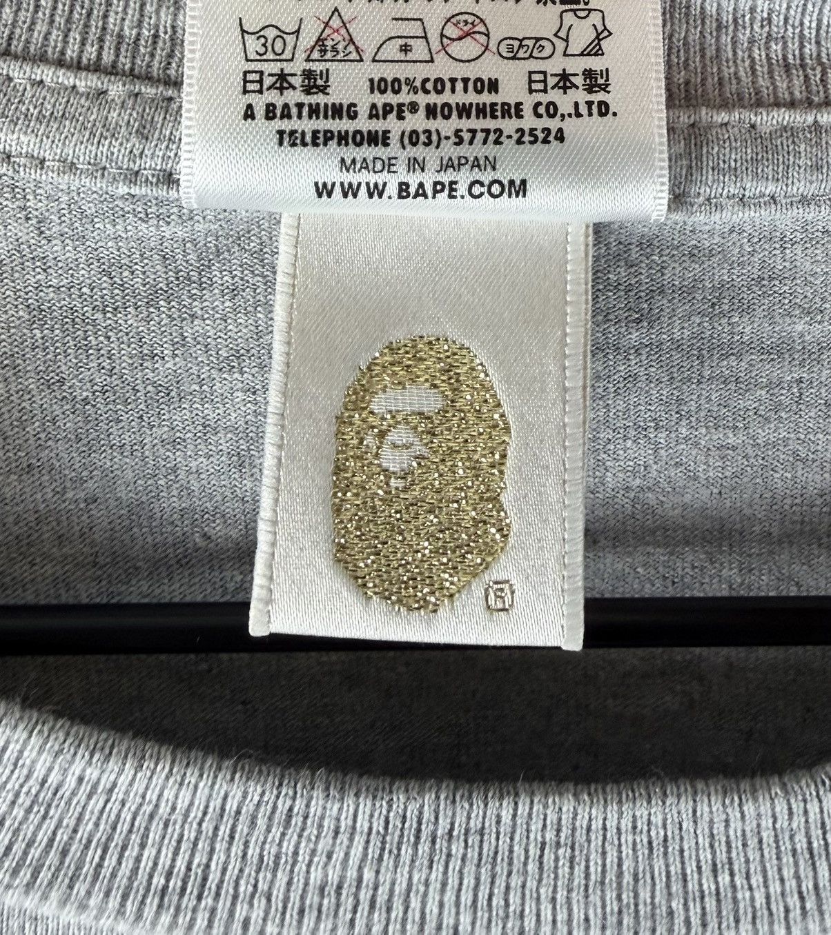 Bape Bape Logo Print Tee Size US M / EU 48-50 / 2 - 6 Thumbnail