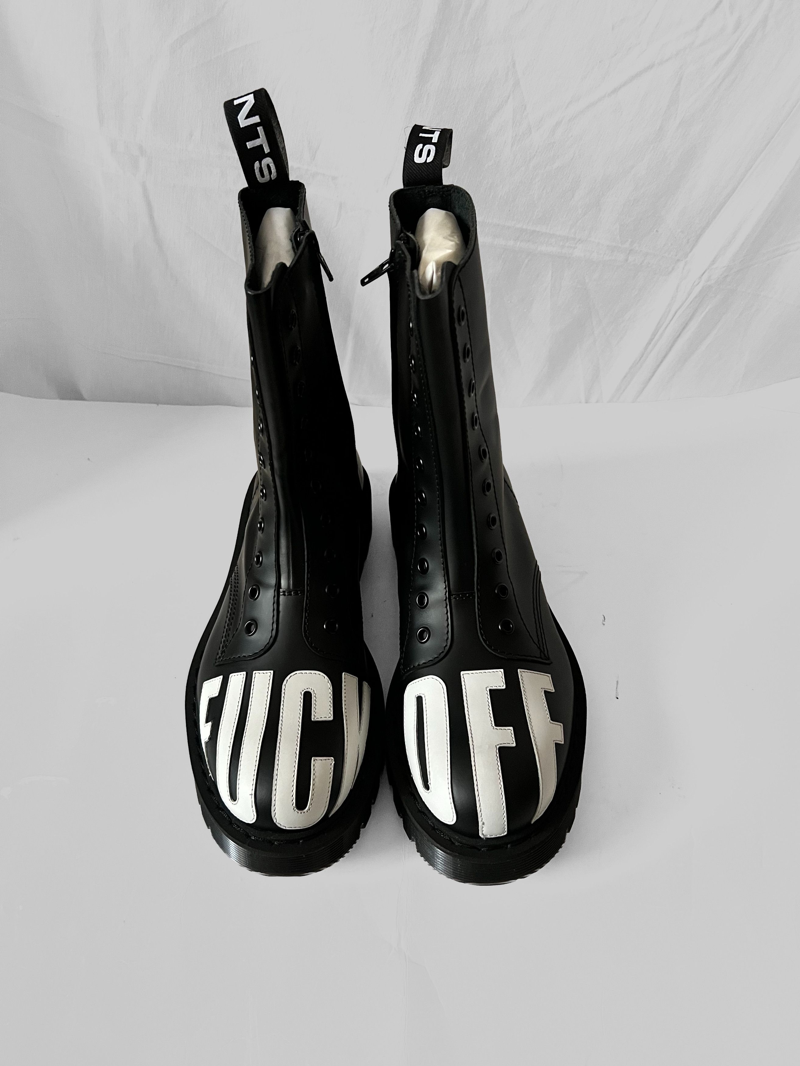Vetements VTMNTS "Fuck Off" Ankle Boot Size US 9 / EU 42 - 2 Thumbnail