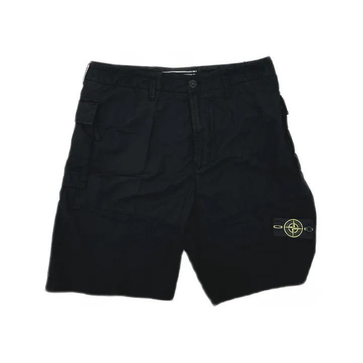 Stone Island Stone Island Black Casual Zip Shorts for Men -2506 Size US 32 / EU 48 - 2 Thumbnail