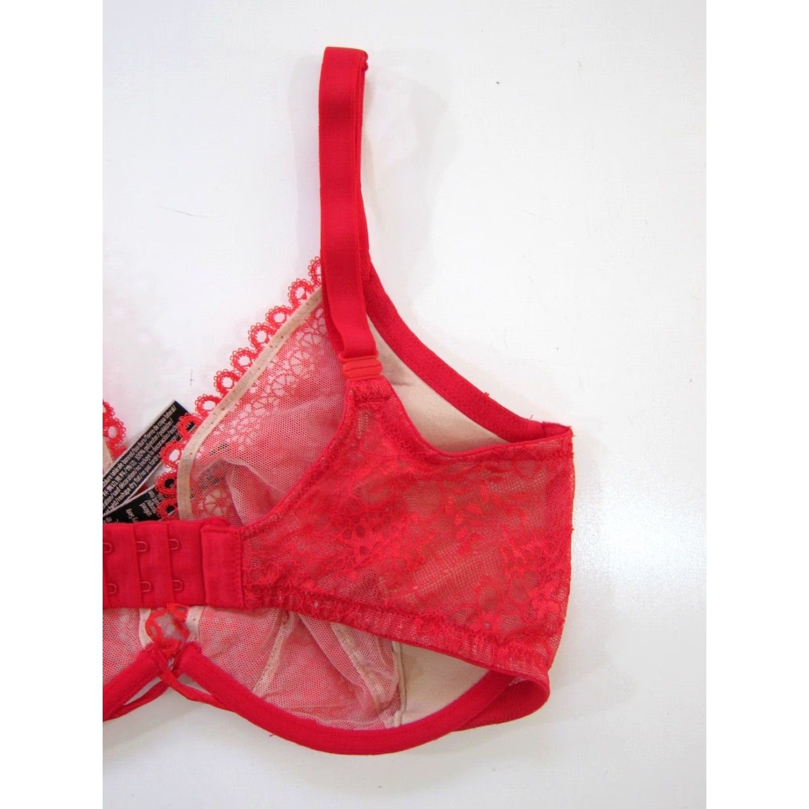 Victoria's Secret Victoria's Secret Vert Sexy Coral Bright Pink Lace Underwire Push Up Bra 34DDD Size ONE SIZE - 7 Thumbnail