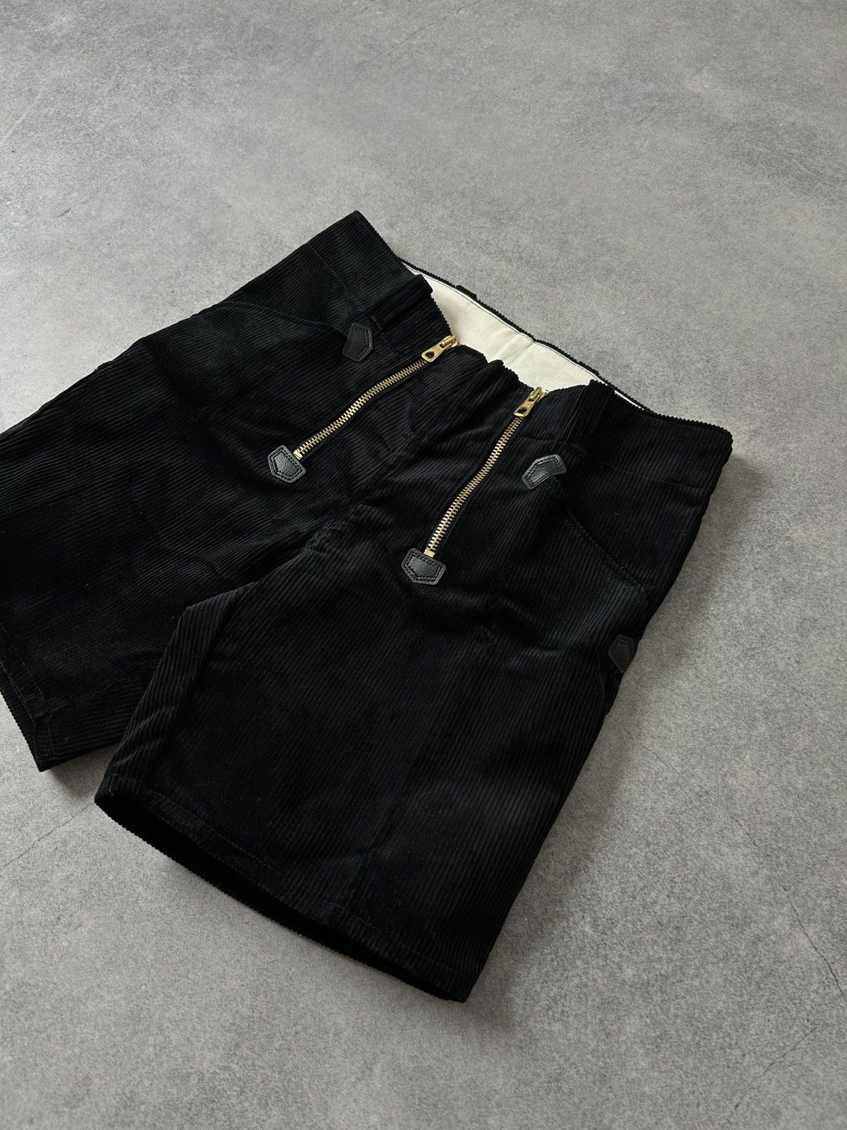 Japanese Brand FHB Zunftshorts corduroy cargo shorts mens 36/32 Size US 34 / EU 50 - 3 Thumbnail