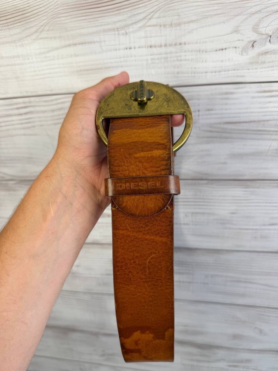 Diesel Vintage Diesel Belt Big Logo Japanesse Y2K Size ONE SIZE - 3 Thumbnail