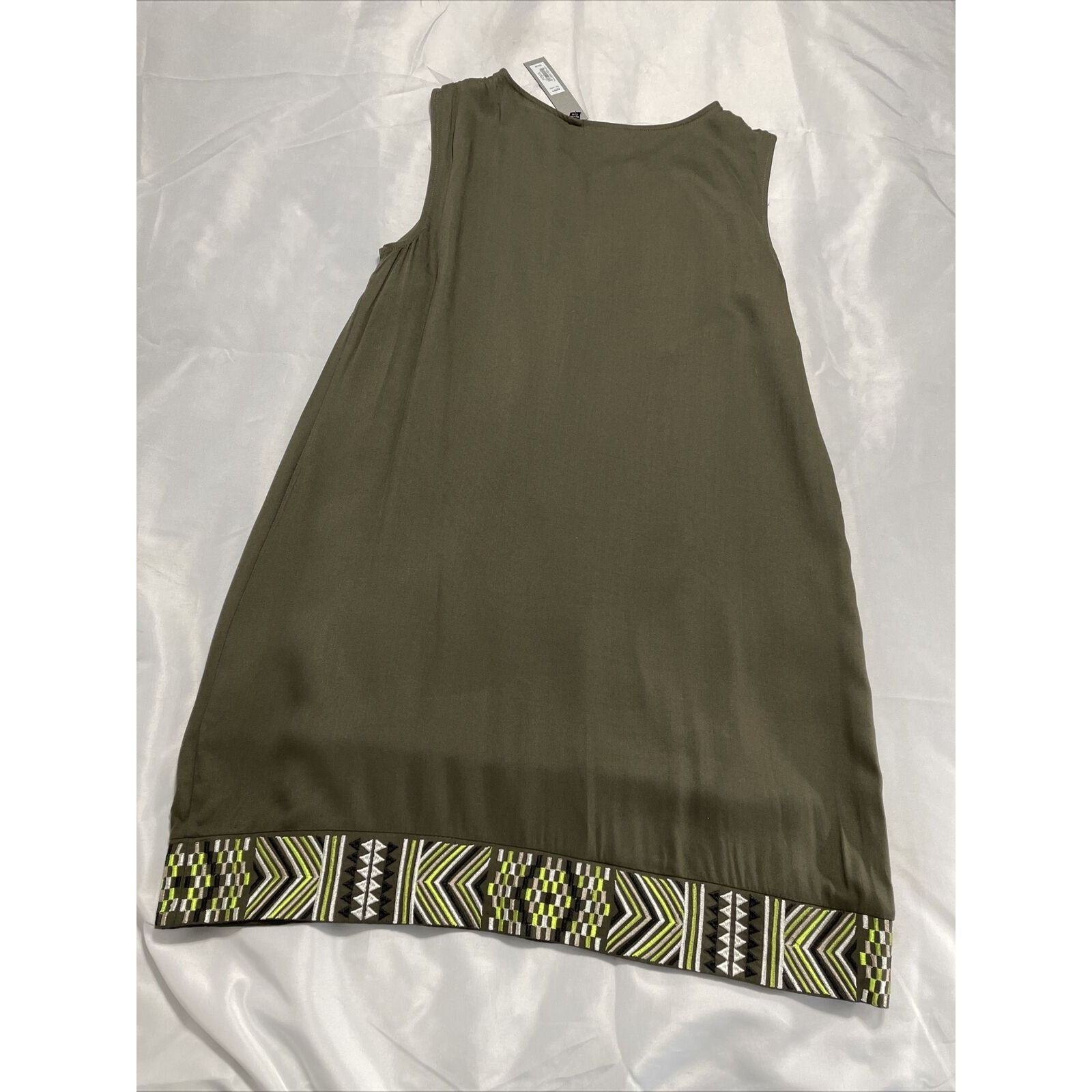 Apt. 9 Women's APT.9 Embroidered Tunic Dress Sleeveless Size Large Size L / US 10 / IT 46 - 3 Thumbnail