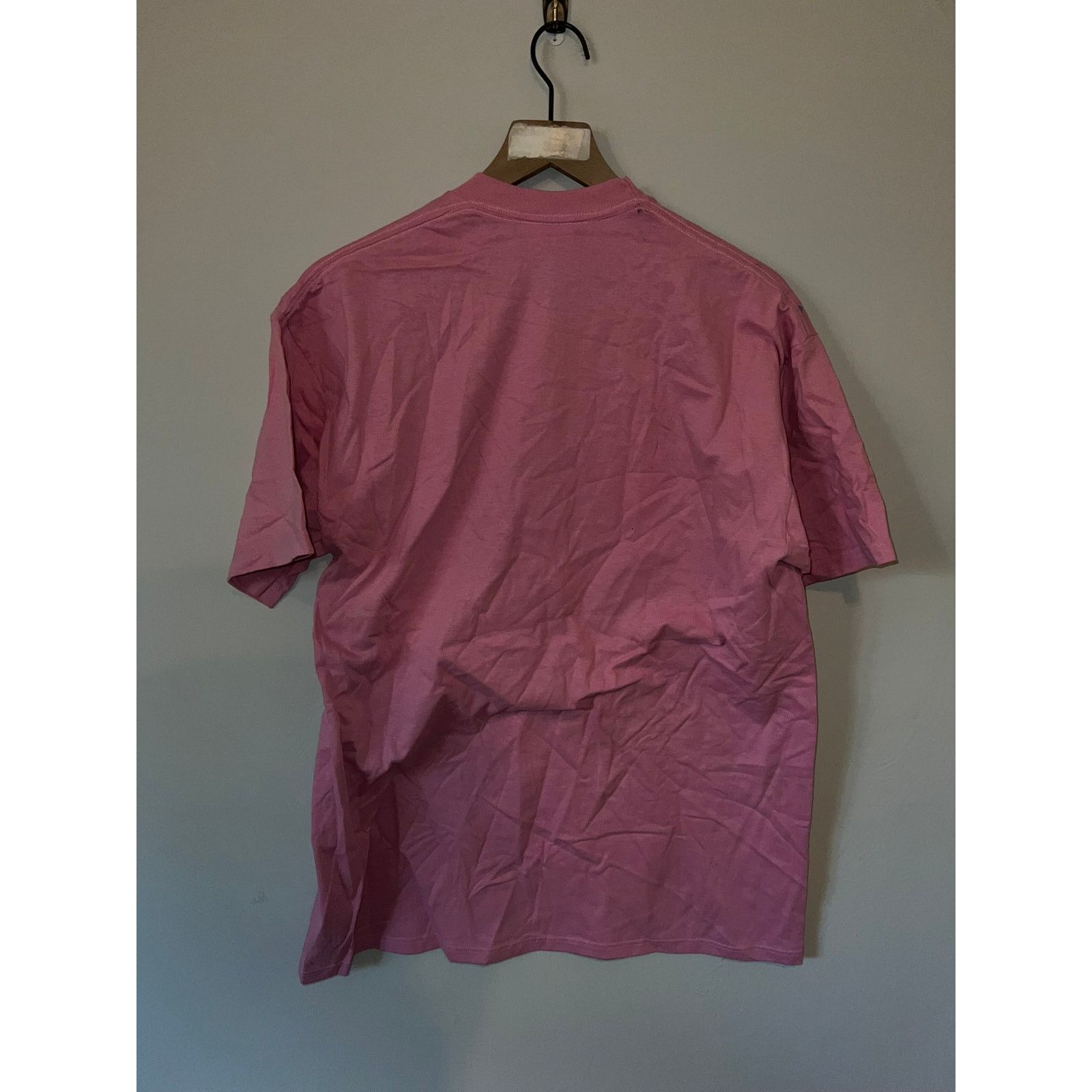 Jerzees Vintage Montana Pink Shirt Nature Pink Graphic Tee 90s VTG L Size US L / EU 52-54 / 3 - 7 Thumbnail
