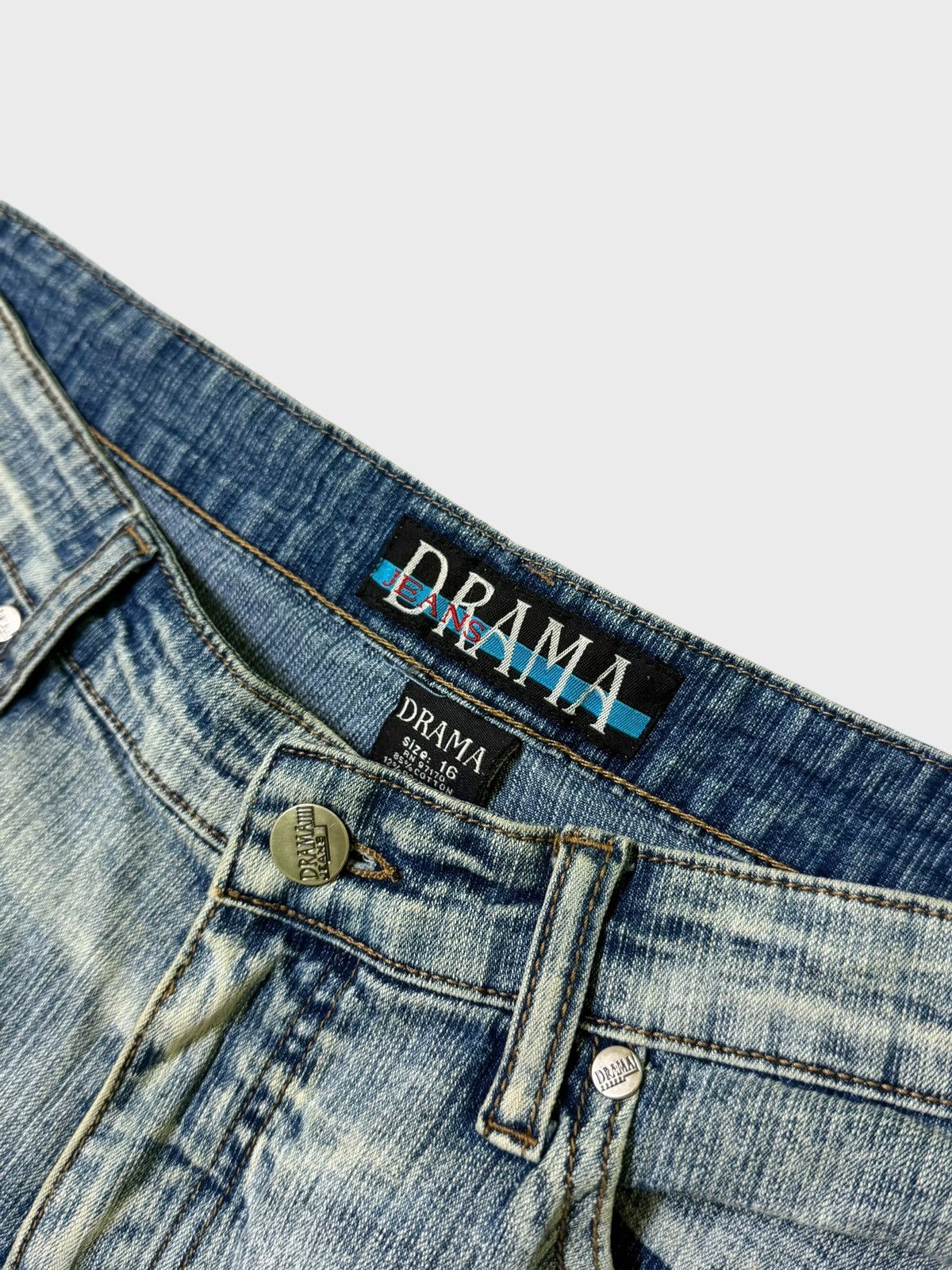 Hysteric Glamour FLARE DRAMA JEANS PRINTED DESIGN BOOT CUT STRETCHABLE JEANS Size US 34 / EU 50 - 11 Thumbnail