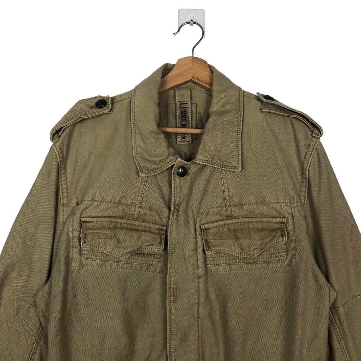 Hysteric Glamour 🔥Cargo Multi Pocket Jacket Biker Japan Size US L / EU 52-54 / 3 - 2 Thumbnail