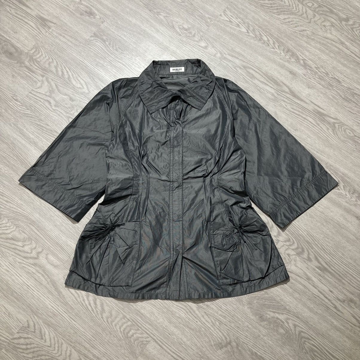 Hiroko Koshino Homme Vintage Hiroko Koshino Light Jacket Wowen Luxury Designer Size M / US 6-8 / IT 42-44 - 1 Thumbnail