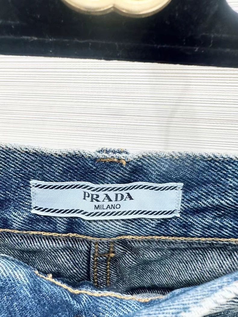 Prada Prada Classic denim shorts Size 26" / US 2 / IT 38 - 3 Thumbnail