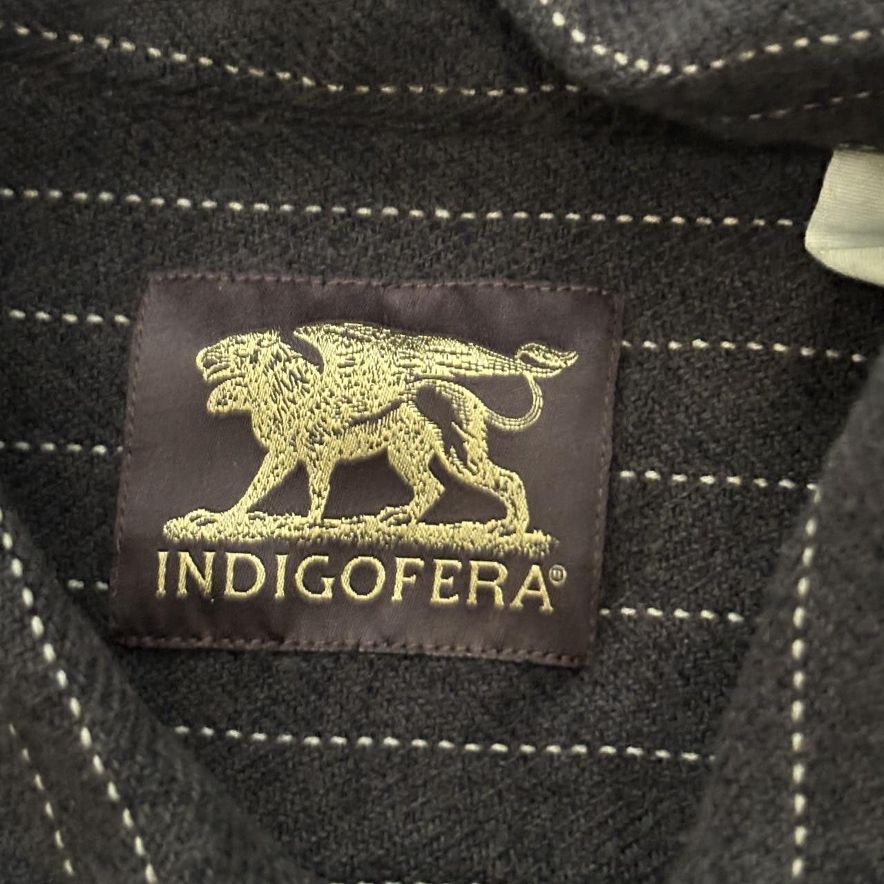 Indigofera Low Twist Stripe Shirt Size US L / EU 52-54 / 3 - 3 Thumbnail