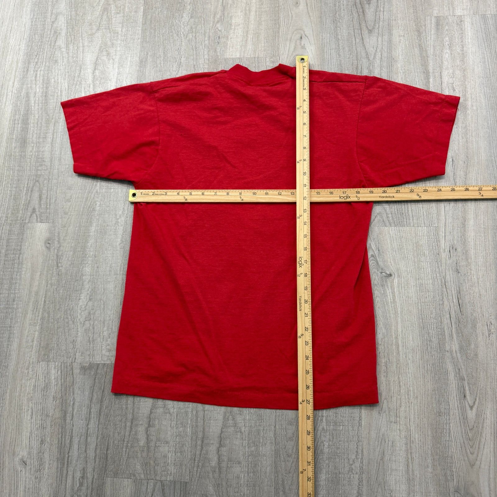Vintage Vintage Shepherd of The Hills Fighting Flock Shirt Large Red Size US L / EU 52-54 / 3 - 8 Thumbnail