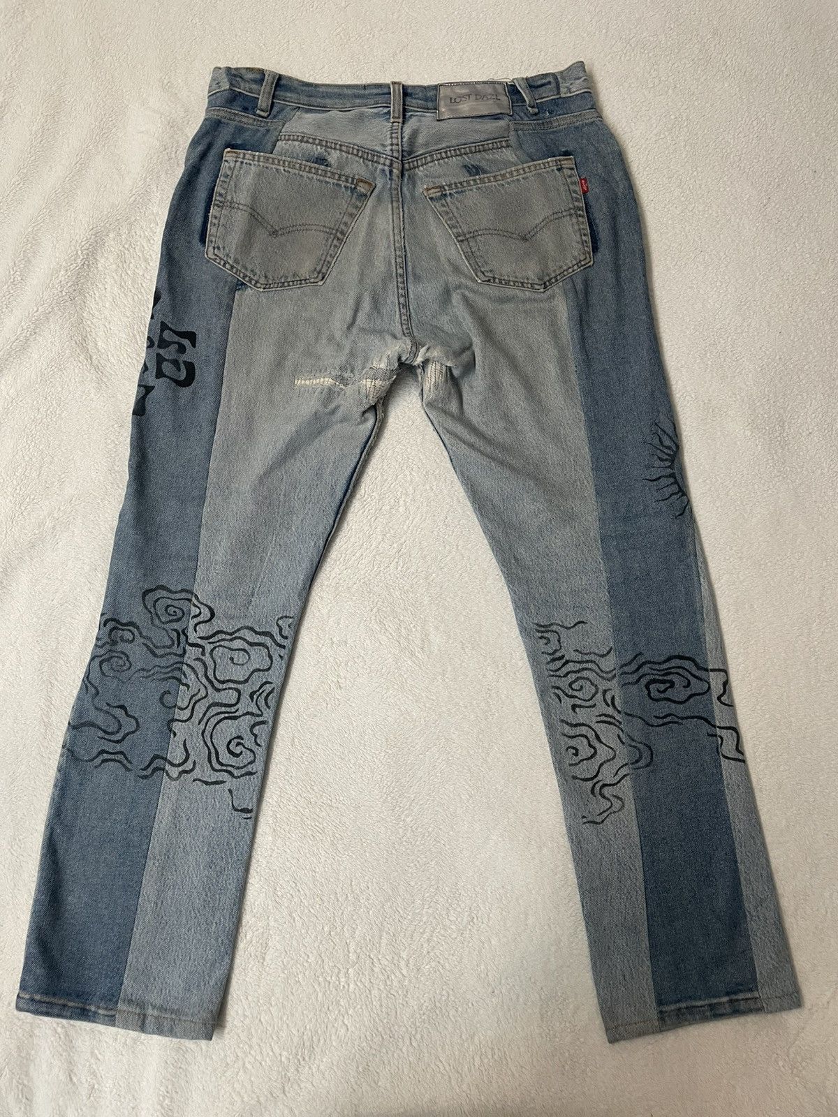 Levi's × Lost Daze Lost Daze Tattoo Print Levi Reconstructed Jean Size US 32 / EU 48 - 2 Thumbnail