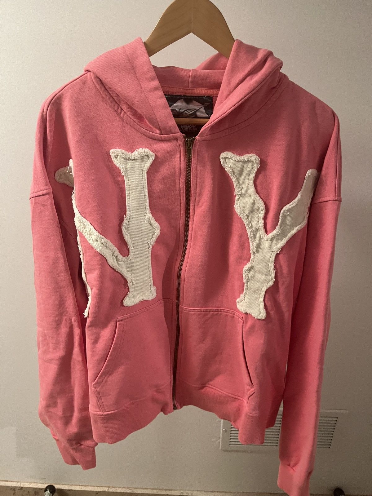 Designer × Streetwear × Vintage Memory Lane Park New York Pink Zip 
