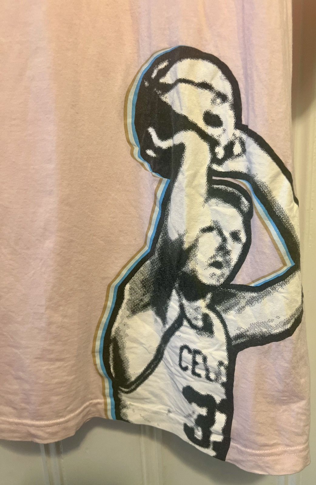 CNCPTS Authentic Concepts CNCPTS pink Larry Bird tee t-shirt XL Size US XL / EU 56 / 4 - 2 Thumbnail