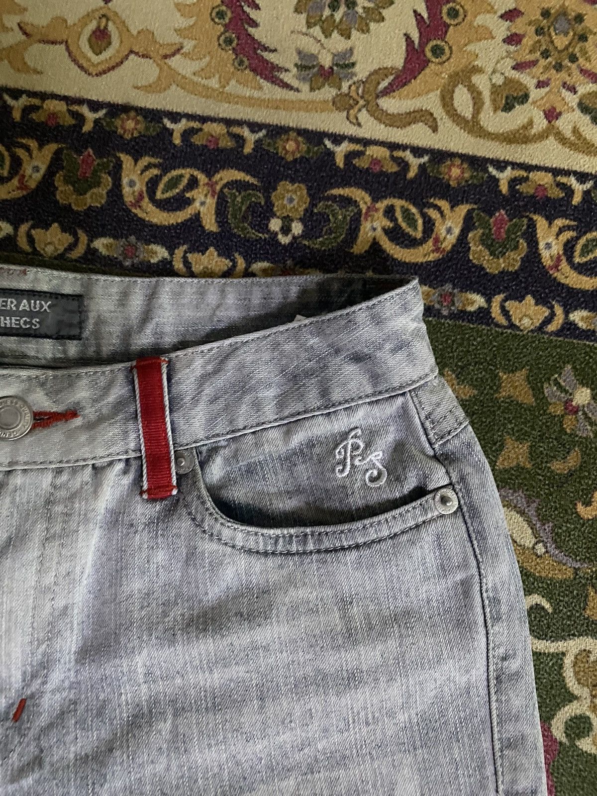 Hysteric Glamour Japanese Brand JOUER AUX ECHECS Super Flare Jeans Size 26" / US 2 / IT 38 - 5 Thumbnail