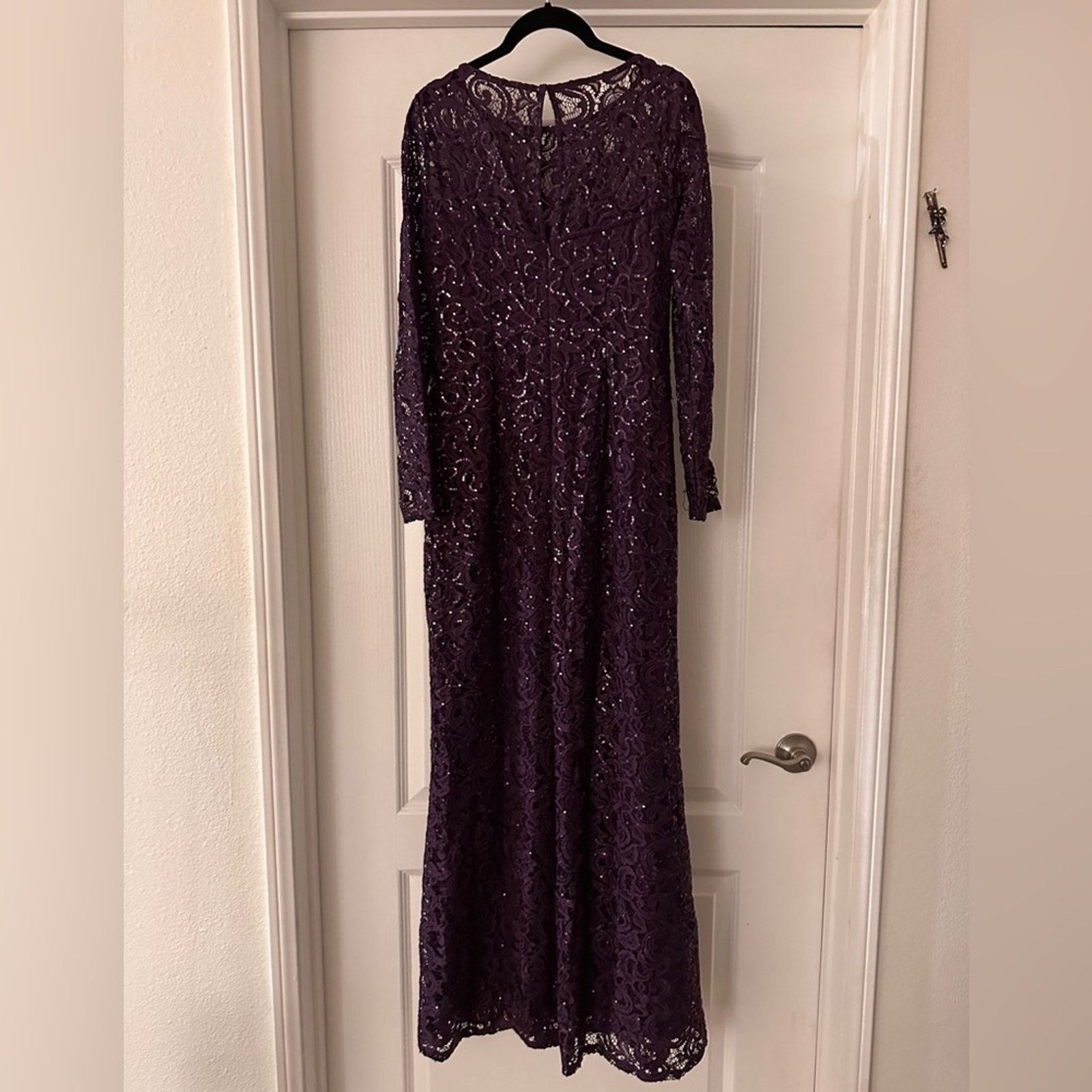 Other Marina purple lace and sequin size 10 Size L / US 10 / IT 46 - 2 Thumbnail