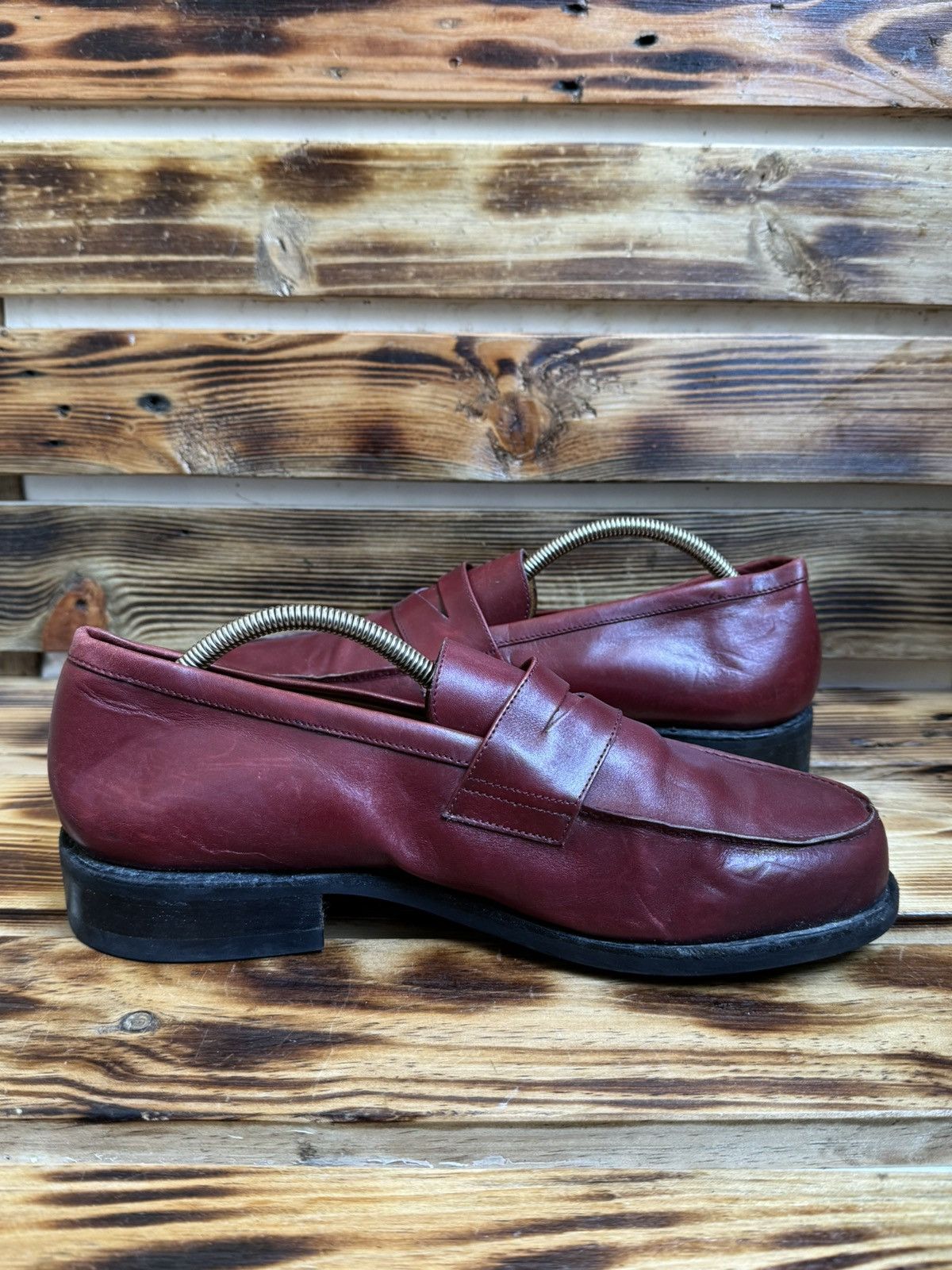 Paraboot Adonis moccasin leather loafers Size US 7 / EU 40 - 4 Thumbnail