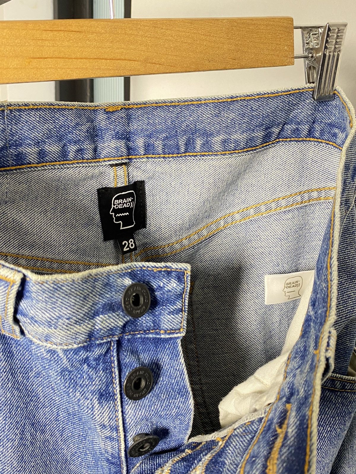 Brain Dead Brain Dead Denim pants Size US 28 / EU 44 - 7 Thumbnail