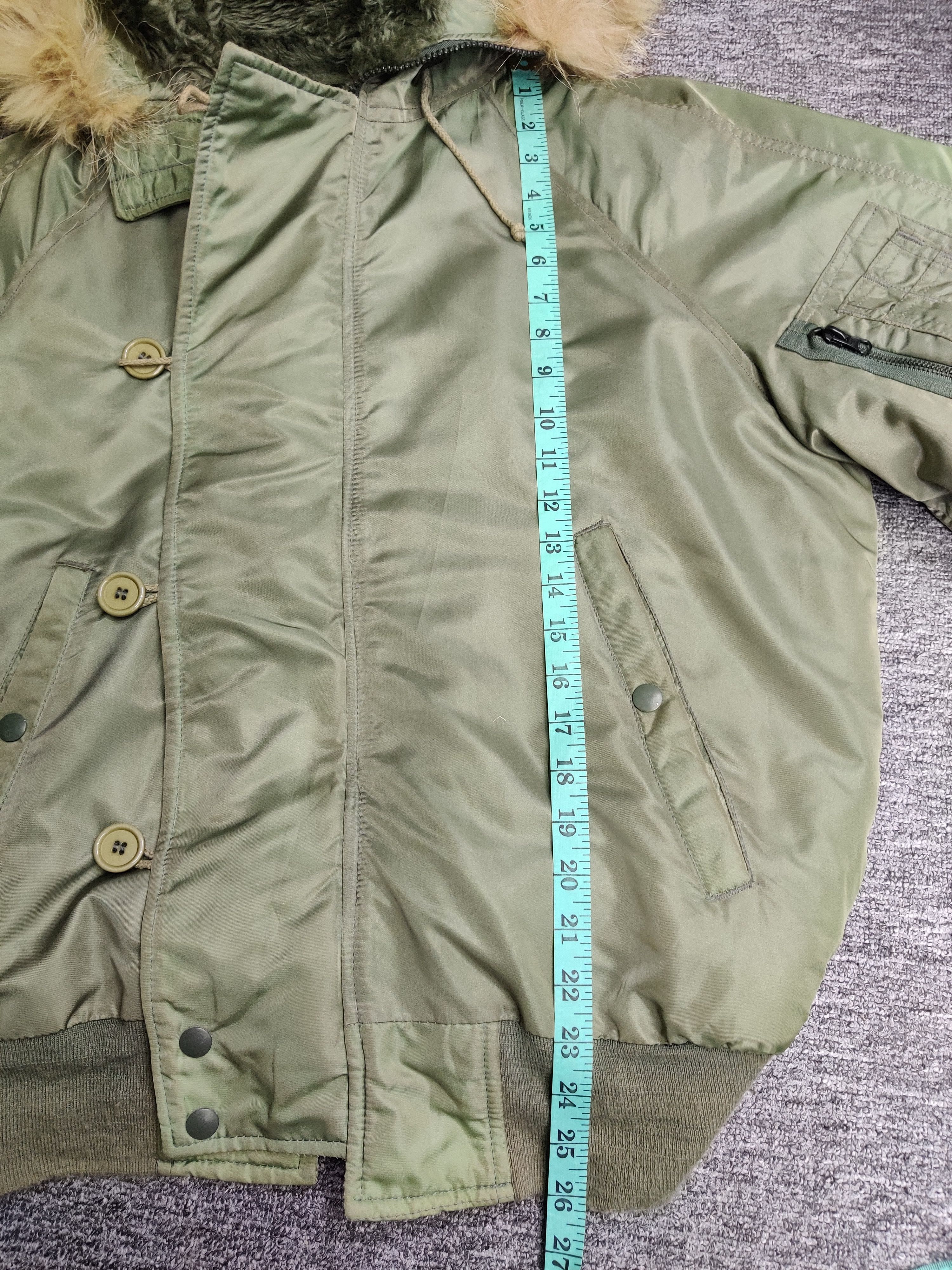 I. Spiewak And Sons Vintage 90's I Spiewak N-2B Faux Due Attached Bomber Hooded Size US M / EU 48-50 / 2 - 17 Thumbnail