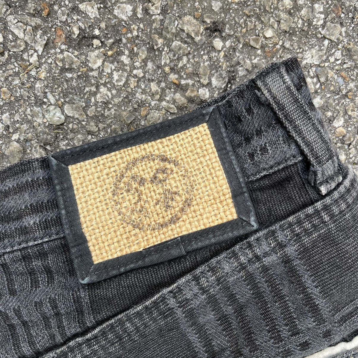 Japanese Brand PPFM Japanese Checkered Faded Black Pants Size US 30 / EU 46 - 13 Thumbnail