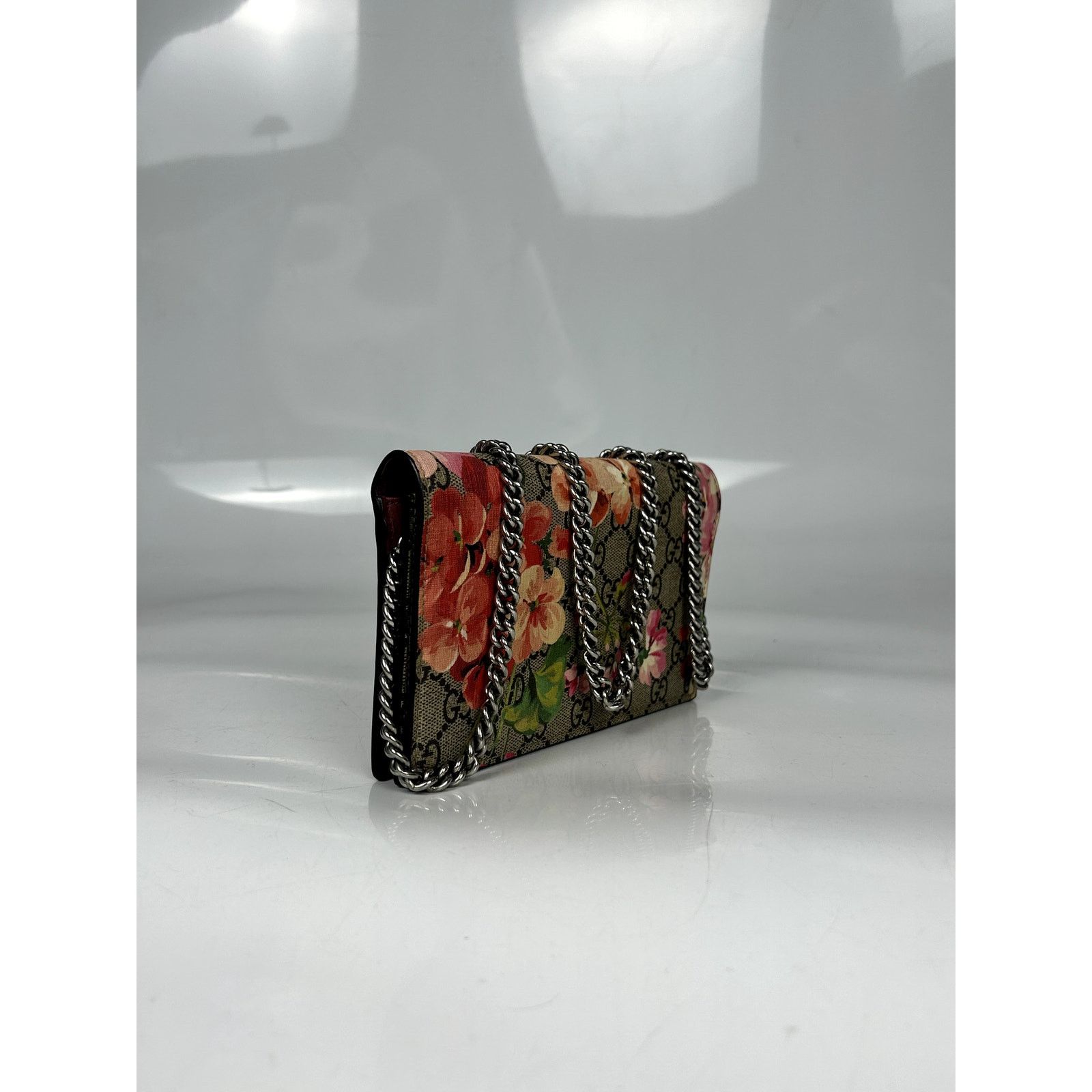 Gucci Gucci Multicolor GG Blooms Supreme Canvas WOC Size ONE SIZE - 6 Thumbnail