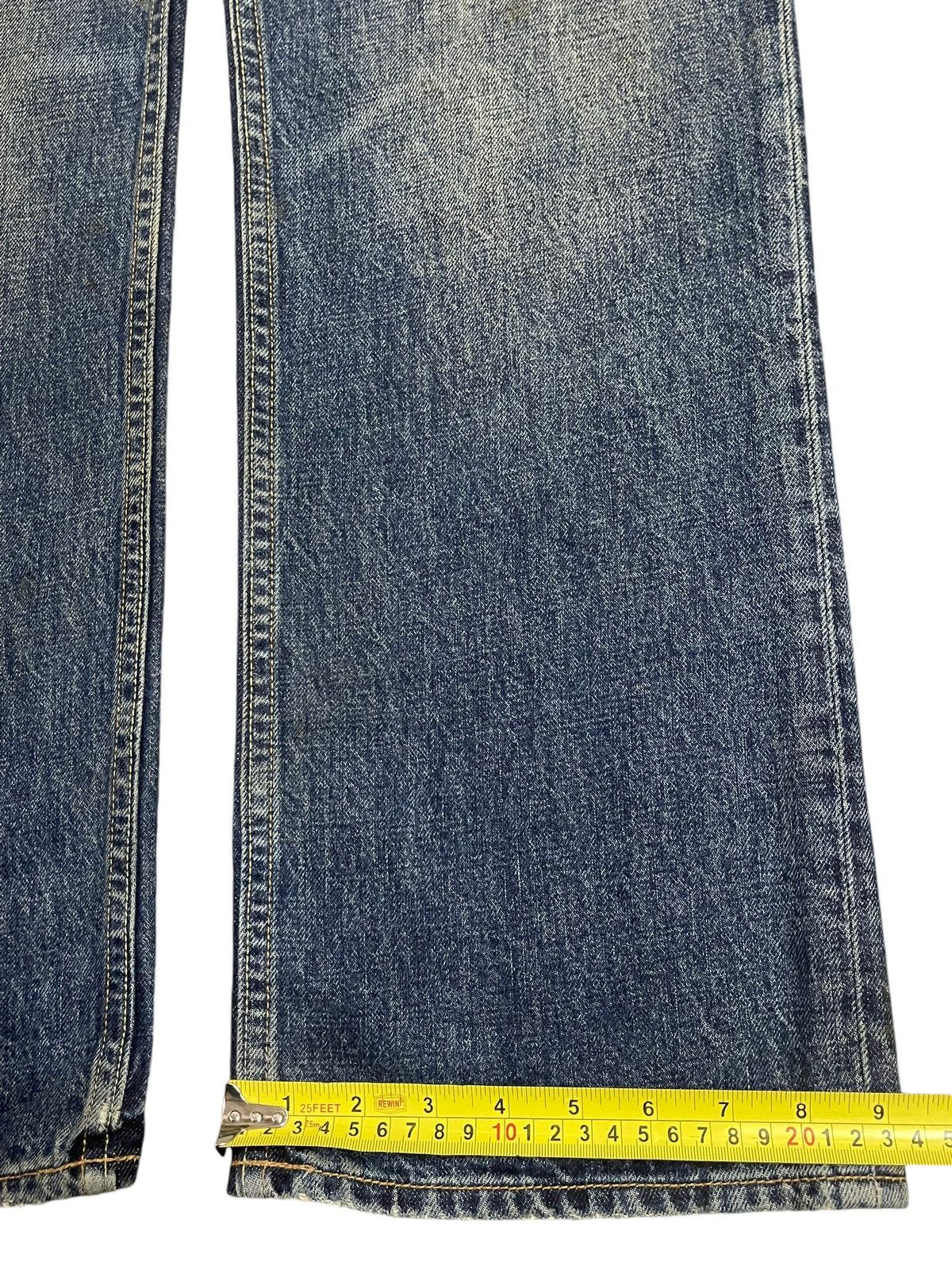 Gap Vintage Y2K Gap Blue Mud Faded Wash Straight Leg Fits Jeans Size US 36 / EU 52 - 16 Thumbnail