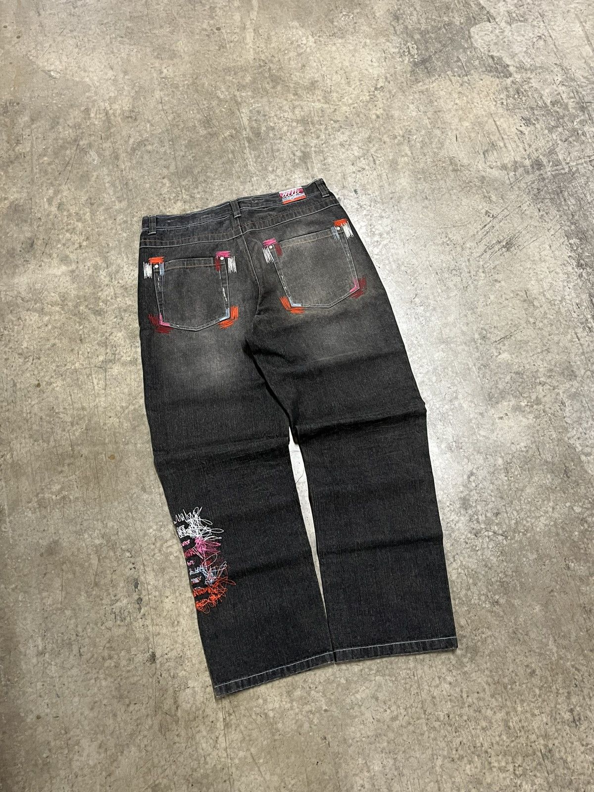 Coogi × Southpole Y2k baggy fit Coogi wide leg embroidered denim skater hype Size US 36 / EU 52 - 5 Thumbnail