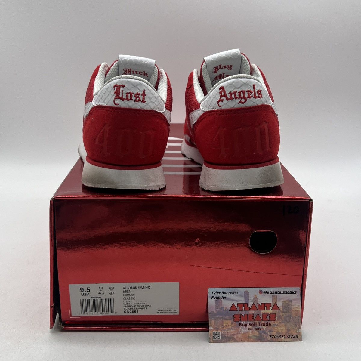 Reebok Yg x bait classic nylon 4hunnid Size US 9.5 / EU 42-43 - 3 Thumbnail