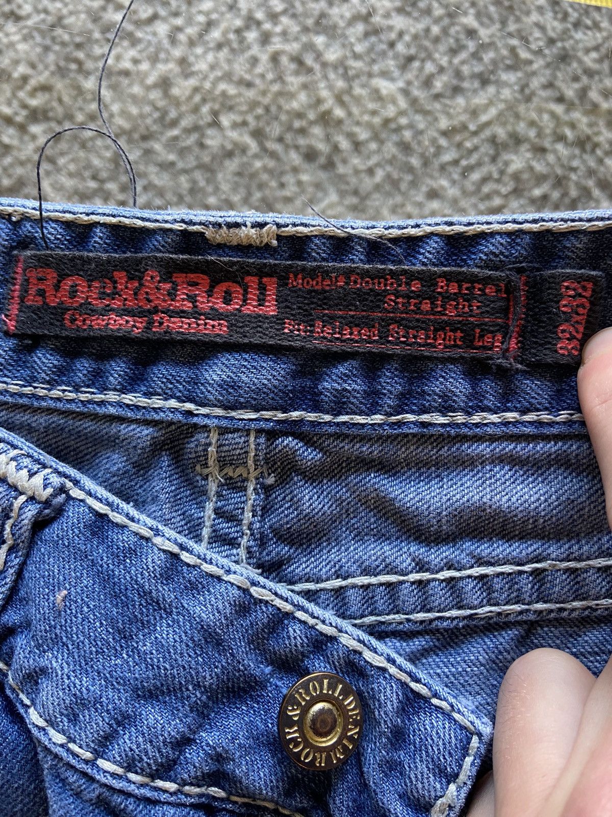 Other Rock & Roll Cowboys Denim Relaxed Boot Cut Jeans Size US 32 / EU 48 - 7 Thumbnail