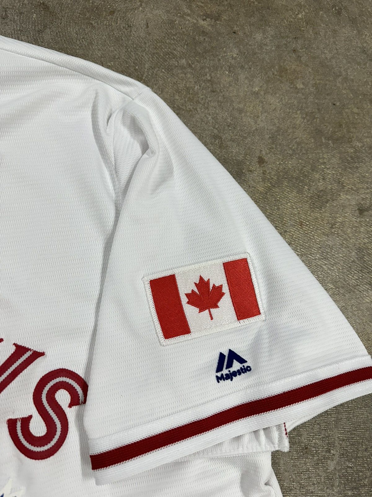 Majestic Majestic Toronto Blue Jays Martin Canada Day Authentic RARE Size US XL / EU 56 / 4 - 5 Thumbnail