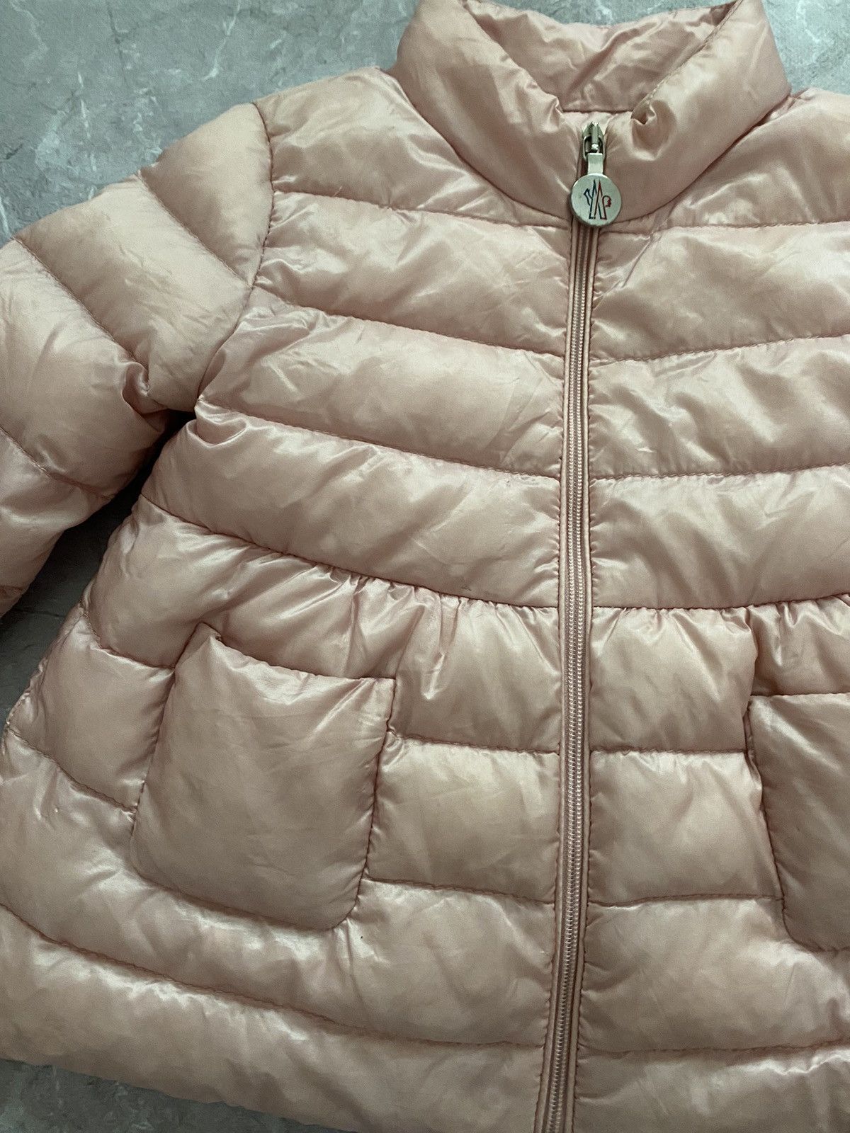 Designer × Moncler Rare Moncler Kids Girls Down Lightweight Jacket Pink Puffer Size XXS / US 00 / IT 34 - 5 Thumbnail