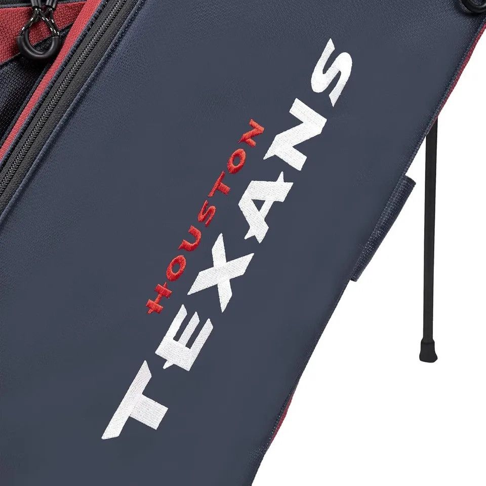 Wilson Wilson NFL Golf Bag - Carry, Houston, Red. Size ONE SIZE - 6 Thumbnail