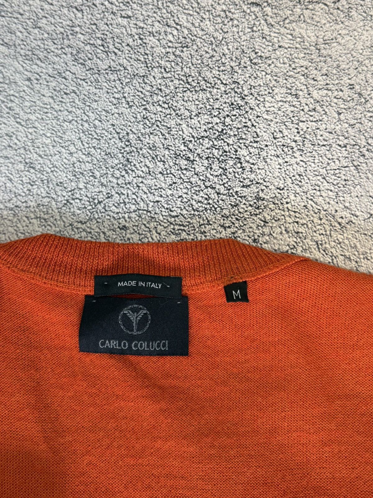 Carlo Colucci Carlo Colucci Wool Sweater V Neck Italy Knit Pullover M Men Size US M / EU 48-50 / 2 - 13 Thumbnail