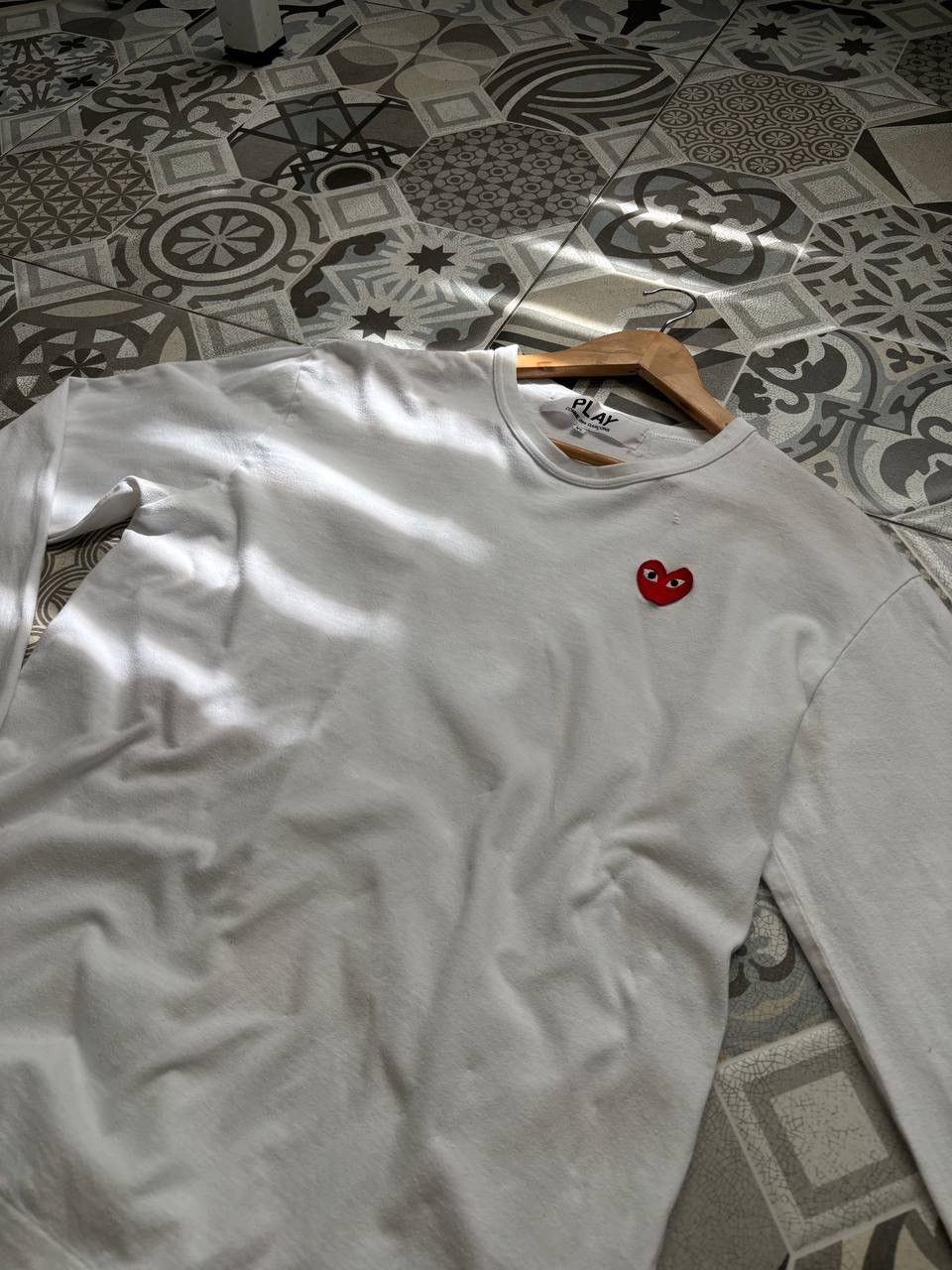 Comme des Garcons Comme des garçons play long sleeve Japanese brand Size XL / US 12-14 / IT 48-50 - 5 Thumbnail