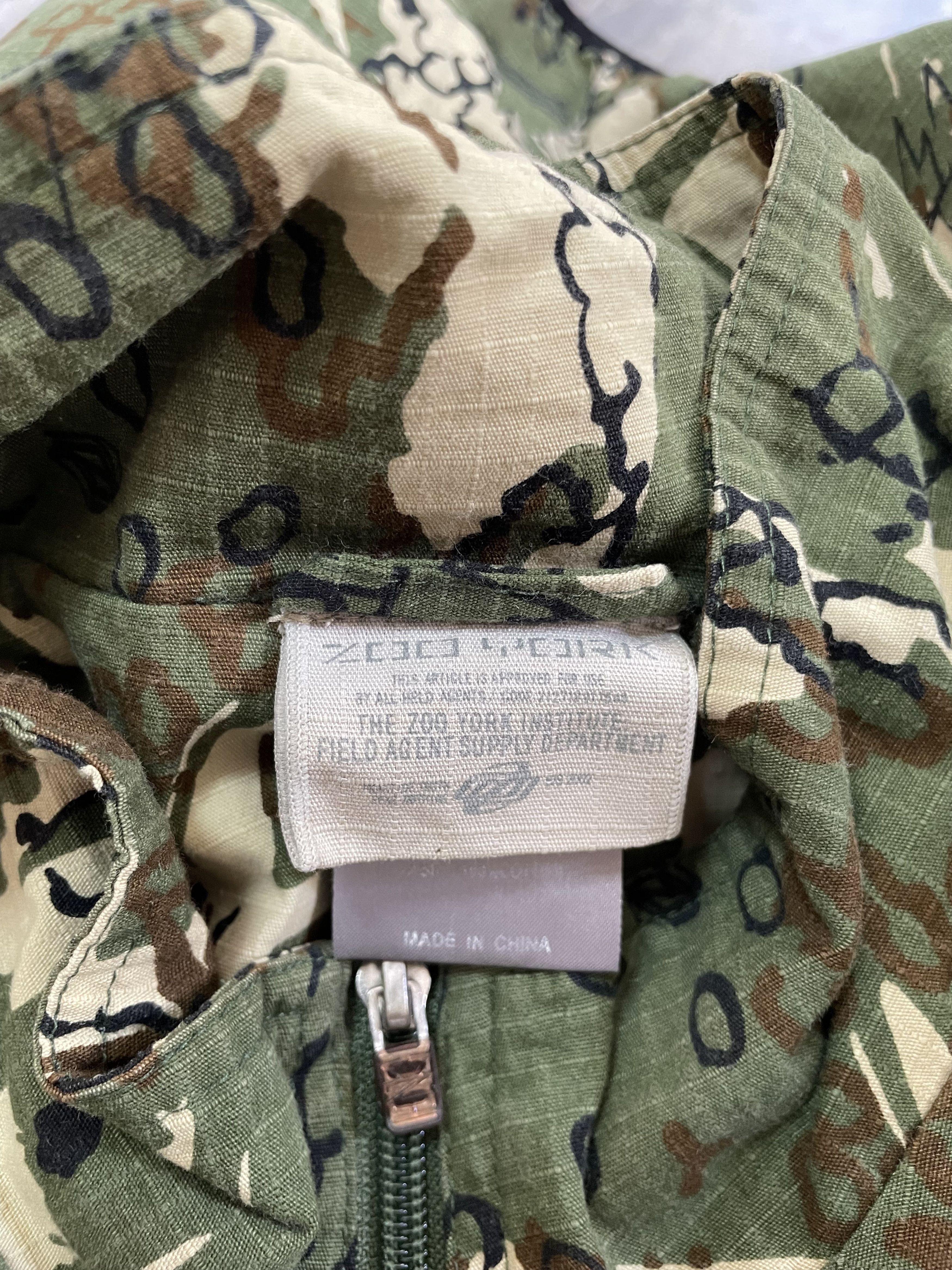Futura × Zoo York RARE ZOO YORK X FUTURA 2000 POINTMAN MOWAX CAMO JACKET Size US XL / EU 56 / 4 - 14 Thumbnail