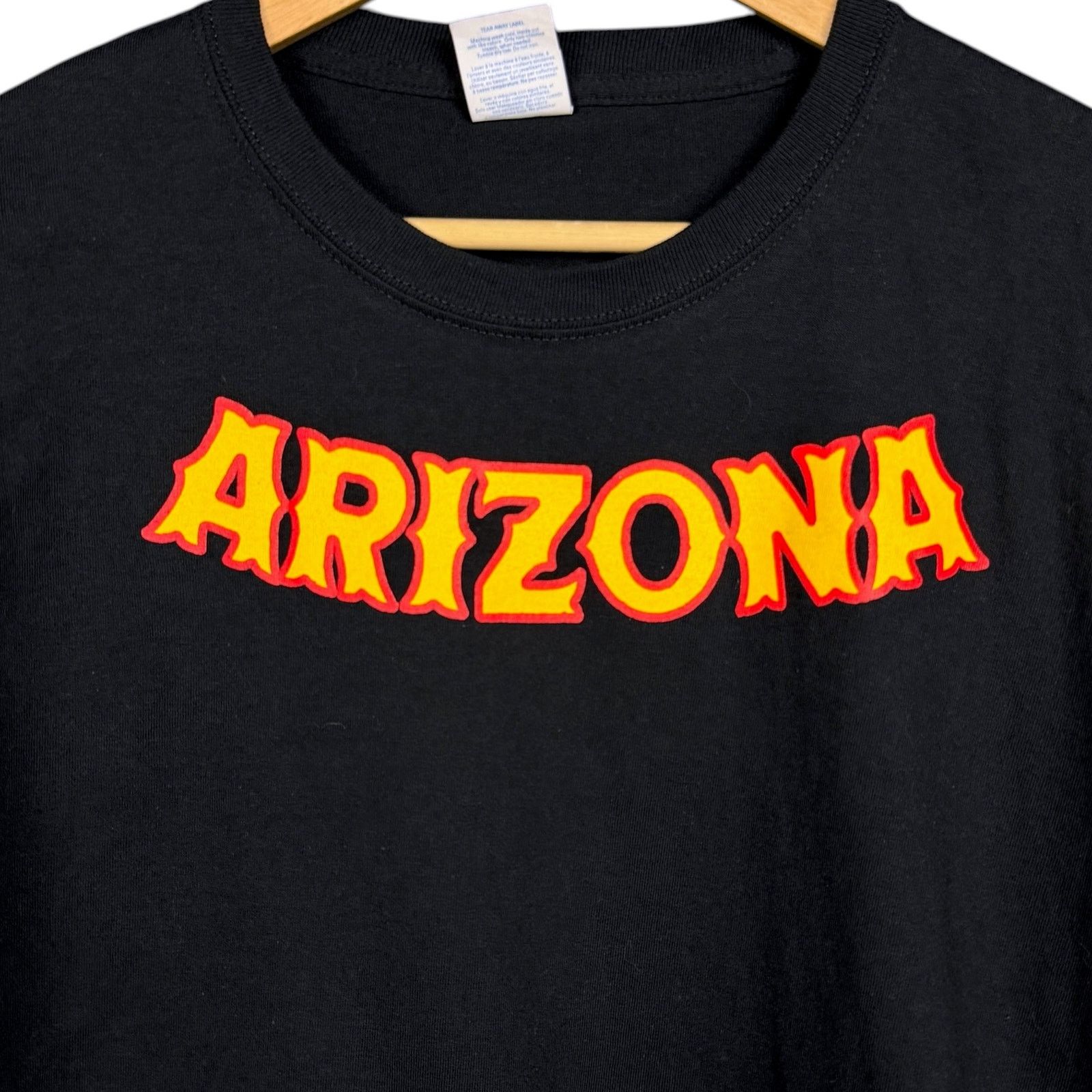 Port & Company Marines MC Supporter Arizona Mens Large Black T-Shirt Biker Size US L / EU 52-54 / 3 - 3 Thumbnail