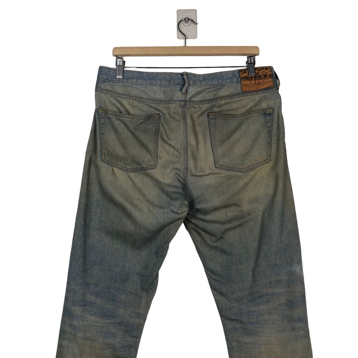 Japanese Brand 🔥VINTAGE DENIM JEANS BEVERLY JAPAN ISSEY MIYAKE Size US 34 / EU 50 - 10 Thumbnail
