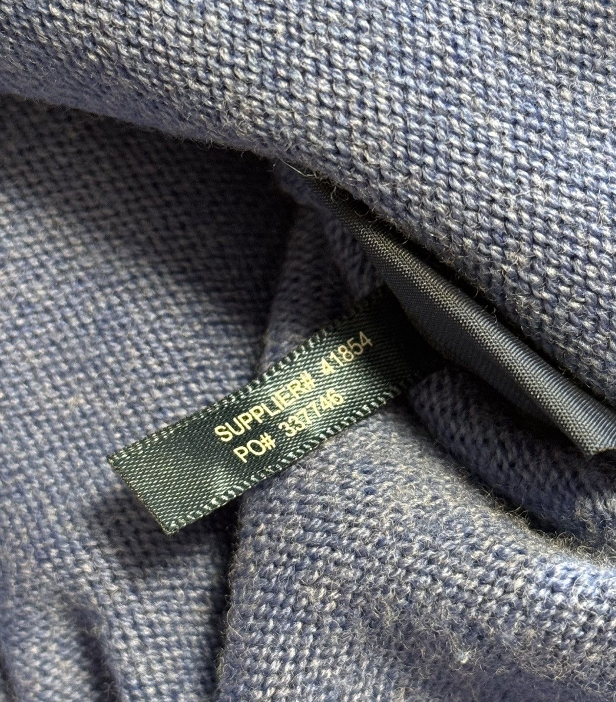 Polo Ralph Lauren × Vintage Vintage Polo Ralph Lauren Knitted 1/4 Zip Up Sweater Medium Size US M / EU 48-50 / 2 - 11 Thumbnail