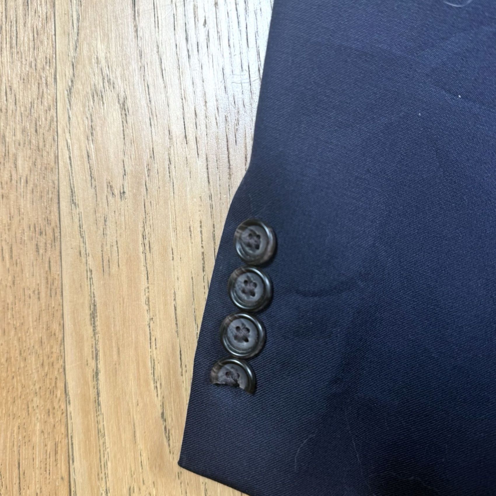Ralph Lauren Lauren Ralph Lauren Wool Blazer Mens 44R Sport Coat Navy Blue Size 44R - 5 Thumbnail