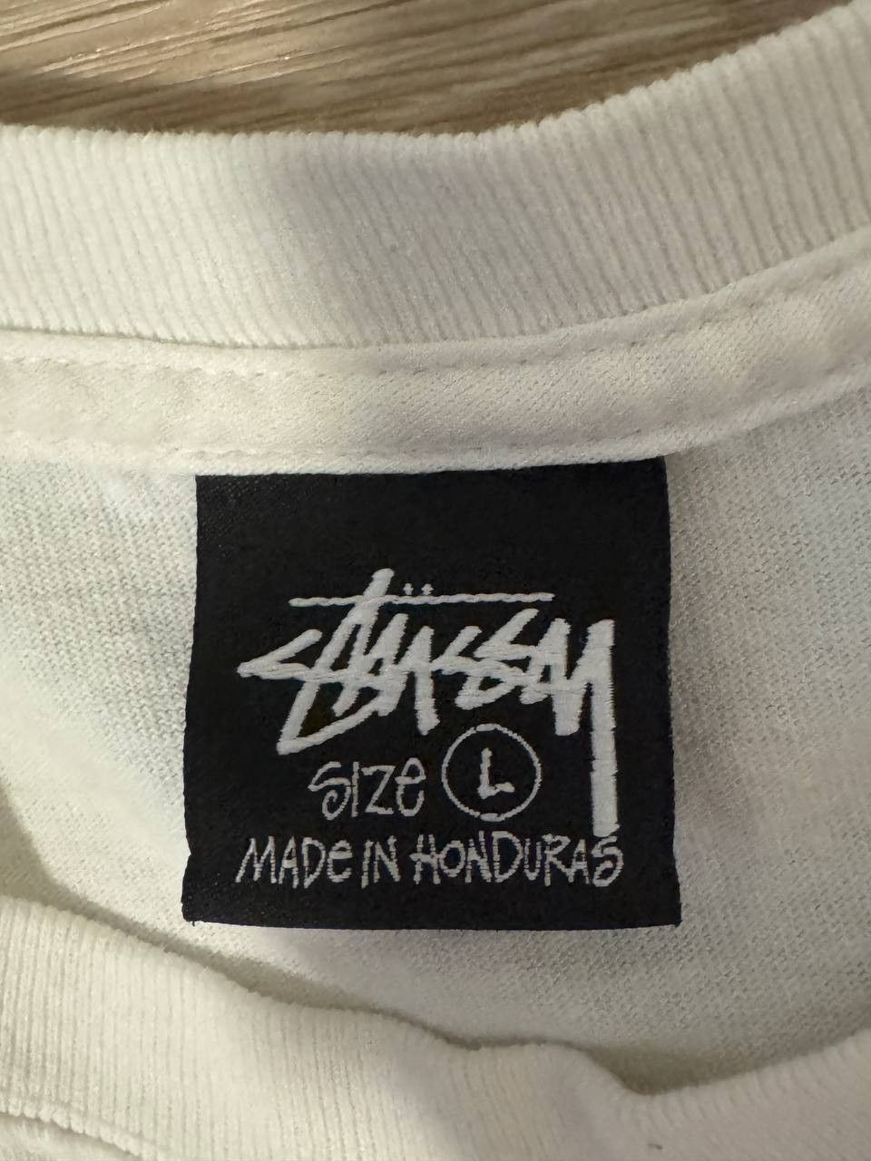 Stussy Stussy Pigment dyed tee "Telephone" Size US L / EU 52-54 / 3 - 3 Thumbnail